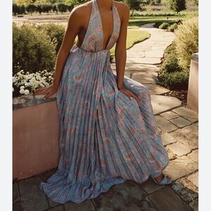 ISO Skatie Selena Maxi Dress in Mustique